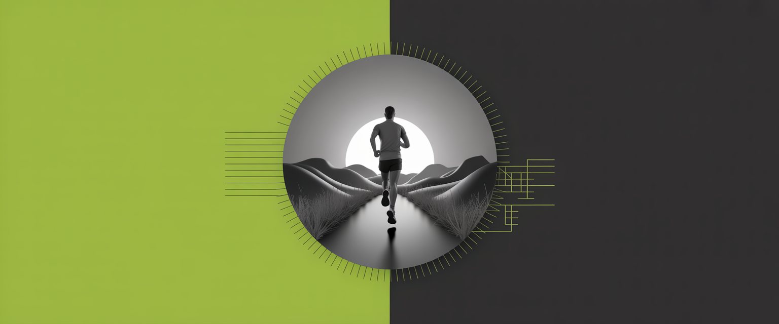 Person running on a scenic trail, illustrating running's impact on cardiovascular health and overall body wellness.