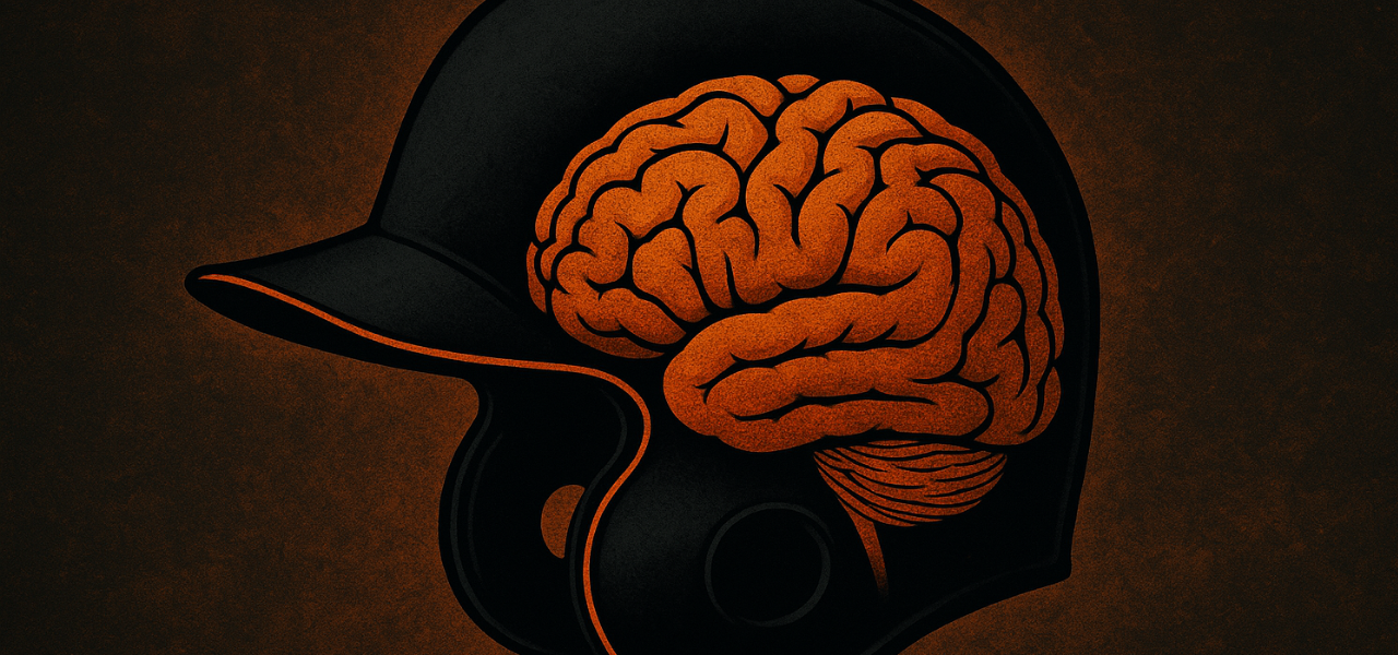 brain in helmet