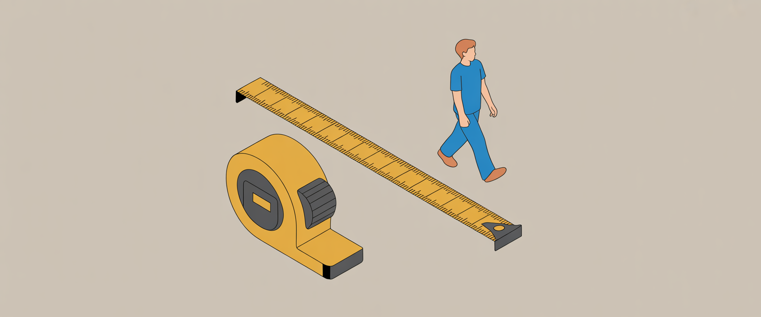 Person walking briskly in a park, illustrating the link between walking speed and cognitive function.