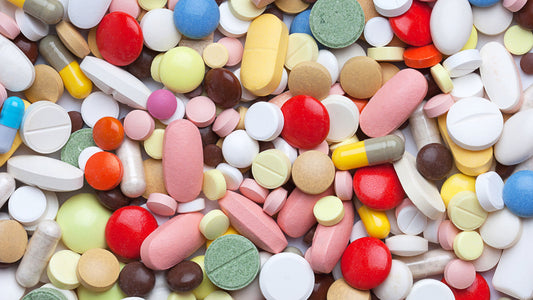 colorful pills