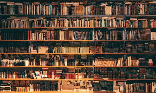 bookshelf with books