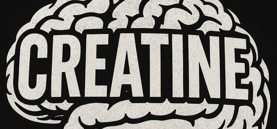 creatine in white brain