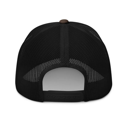 stoned ape camouflage trucker hat