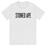 White Fleck Stoned Ape T-Shirt