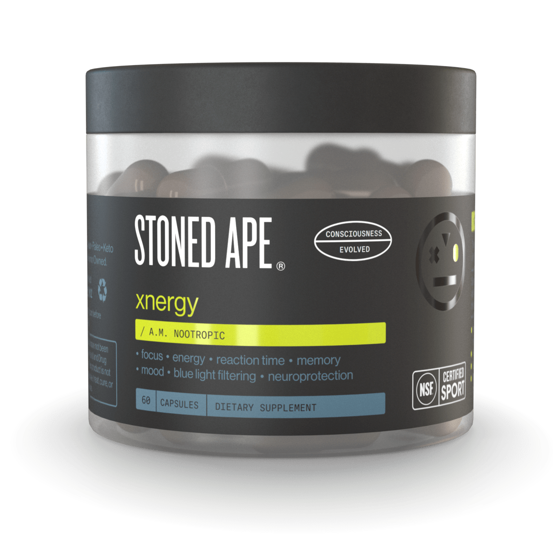 Stoned Ape Xnergy A.M. Nootropic for Energy and Focus