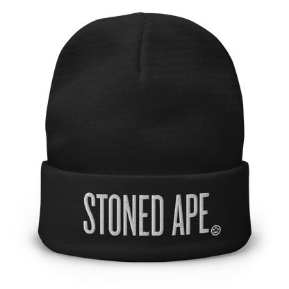 black stoned ape beanie
